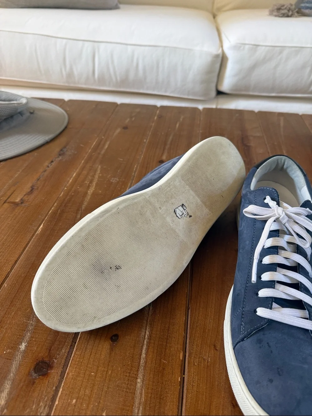 Oliver Cabell Men’s Low 1 Suede Sneaker Size 44